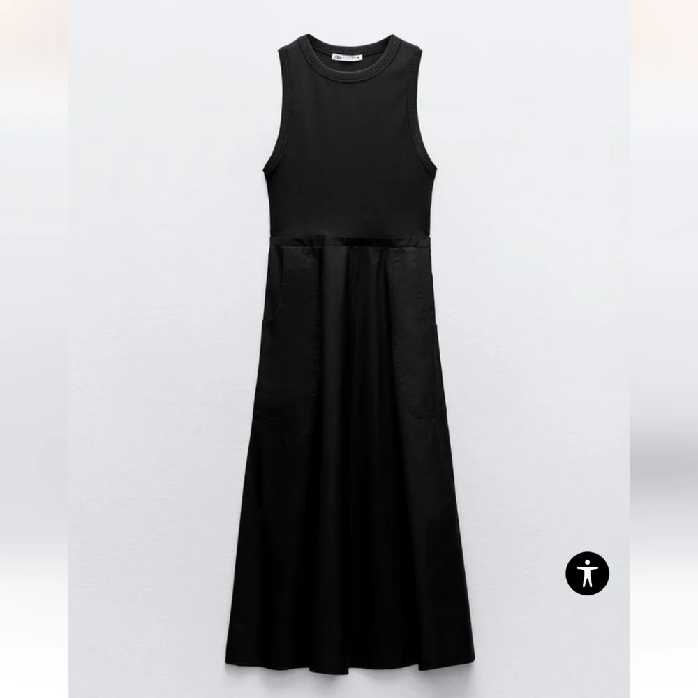 MATCHING POCKET MIDI DRESS SIZE S - Picture 6 of 9